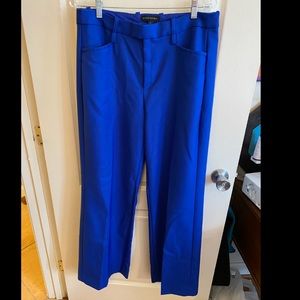 Voltage blue Banana Republic Lido Wide Leg Wool trousers pants
